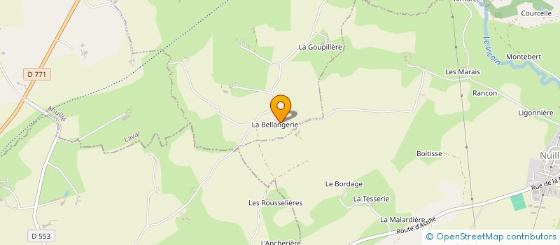 localisation de l'entreprise MONSIEUR JULES HACQUES  MONTIGNE-LE-BRILLANT