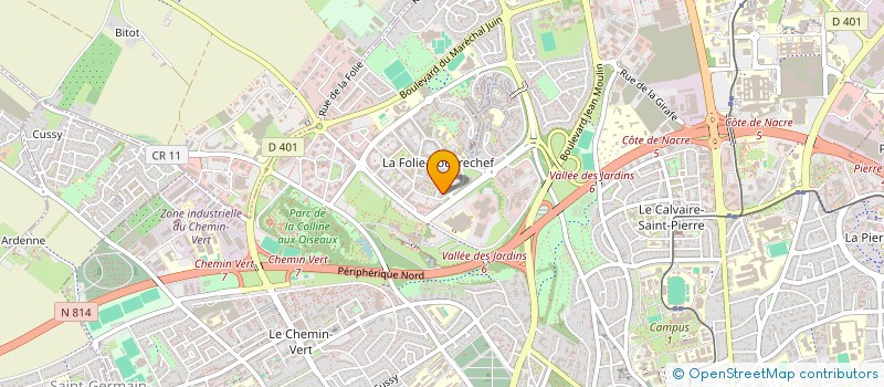 localisation de l'entreprise MONSIEUR JULES HAMEL à CAEN