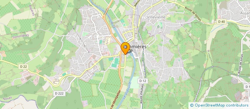 localisation de l'entreprise MONSIEUR JULES HANOTEAU MUROL  SOMMIERES