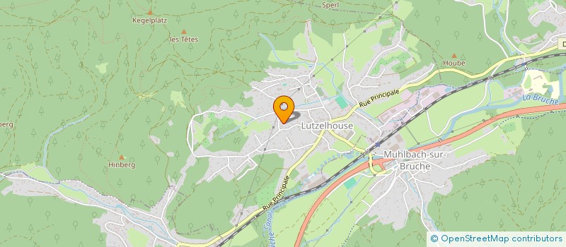 localisation de l'entreprise MONSIEUR JULES HECKLY  LUTZELHOUSE