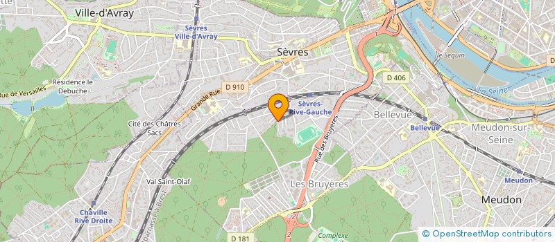 localisation de l'entreprise MONSIEUR JULES HENIN à SEVRES