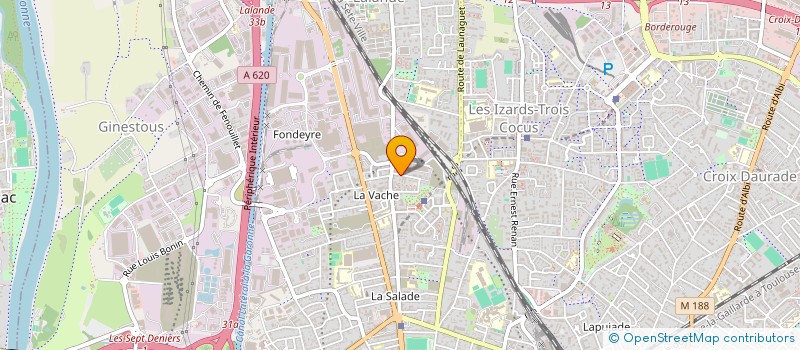 localisation de l'entreprise MONSIEUR JULES HENRIOT  TOULOUSE