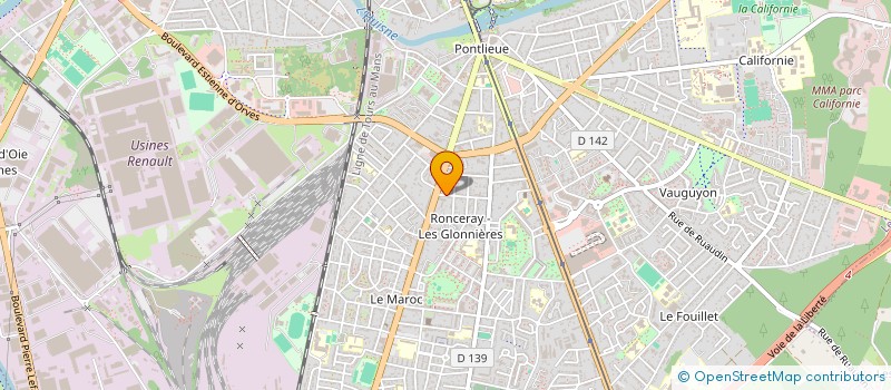 localisation de l'entreprise MONSIEUR JULES HIARD  LE MANS