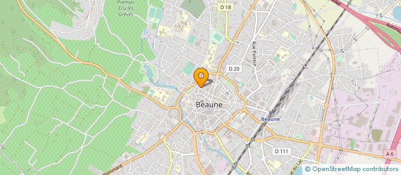 localisation de l'entreprise MONSIEUR JULES HUGONNET à BEAUNE