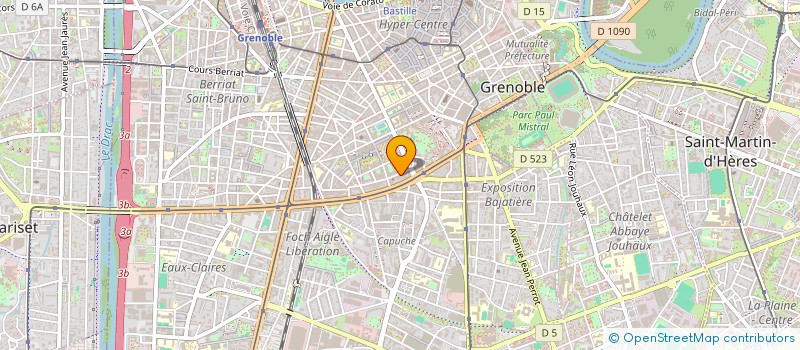 localisation de l'entreprise MONSIEUR JULES HURET  GRENOBLE