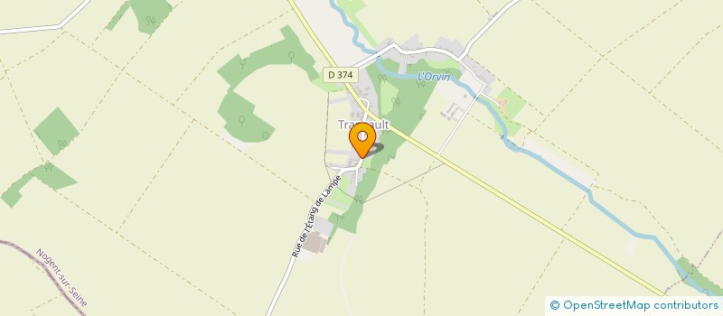 localisation de l'entreprise MONSIEUR JULES JEAN DIMITRI JULES CAMUS  TRANCAULT