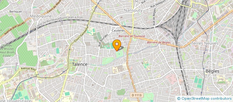 localisation de l'entreprise MONSIEUR JULES JEANNE  TALENCE