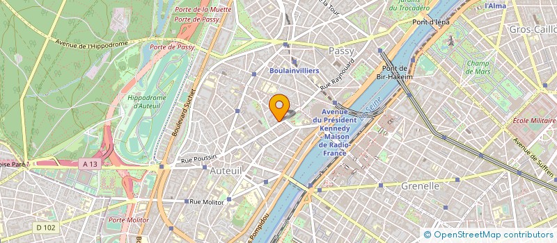 localisation de l'entreprise MONSIEUR JULES JENSEN  PARIS