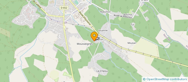 localisation de l'entreprise MONSIEUR JULES JOUARET  MIMIZAN