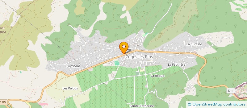localisation de l'entreprise MONSIEUR JULES JOURDAN à CUGES-LES-PINS