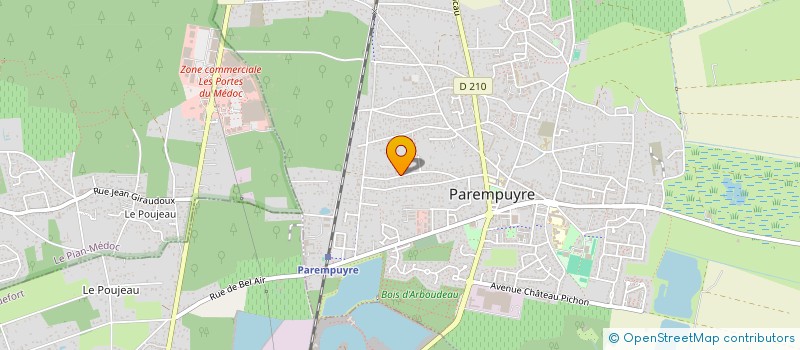 localisation de l'entreprise MONSIEUR JULES JUNQUA-COUTEIG à PAREMPUYRE