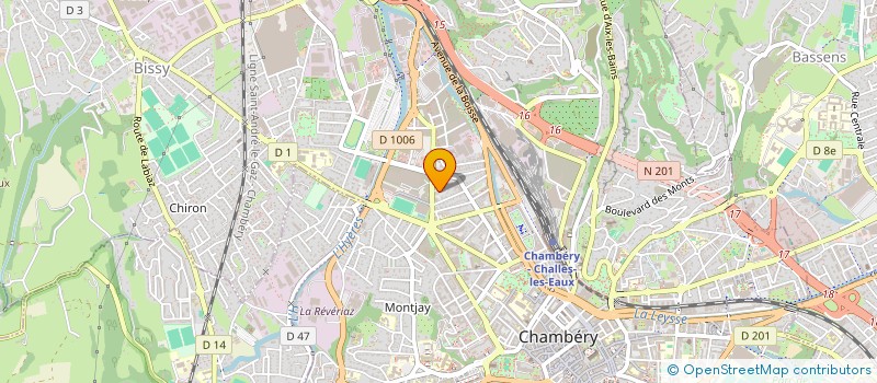 localisation de l'entreprise MONSIEUR JULES KAMAHA YOSSA  CHAMBERY