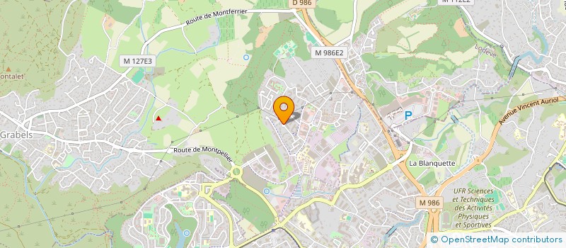 localisation de l'entreprise MONSIEUR JULES KAMPER  GRABELS