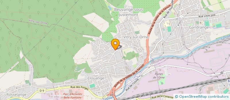 localisation de l'entreprise MONSIEUR JULES KERMOAL  CLOUANGE