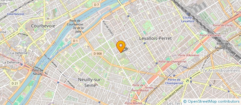 localisation de l'entreprise MONSIEUR JULES KOA BILOA à NEUILLY SUR SEINE