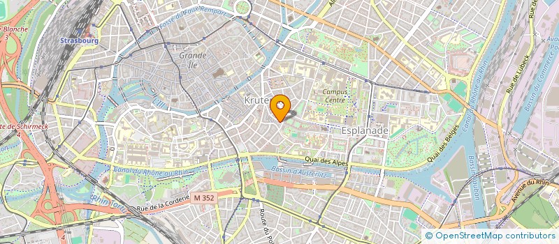 localisation de l'entreprise MONSIEUR JULES KUDER  STRASBOURG
