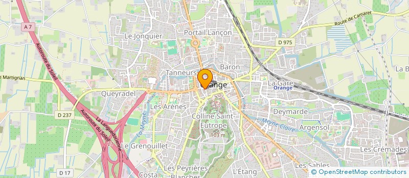 localisation de l'entreprise MONSIEUR JULES KUPELIAN  ORANGE