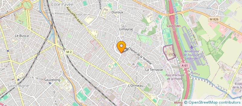 localisation de l'entreprise MONSIEUR JULES LAGARDE  TOULOUSE