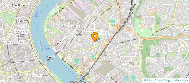 localisation de l'entreprise MONSIEUR JULES LALONDE  BORDEAUX