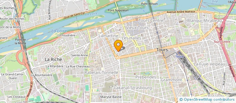 localisation de l'entreprise MONSIEUR JULES LAMONERIE  TOURS