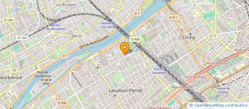 localisation de l'entreprise MONSIEUR JULES LANGEARD à LEVALLOIS-PERRET