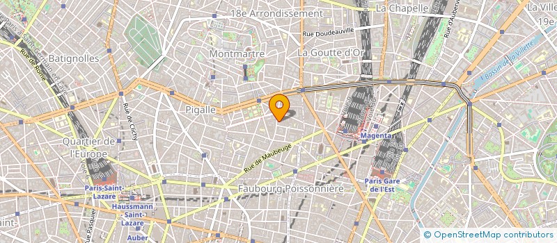 localisation de l'entreprise MONSIEUR JULES LAPIERRE  PARIS