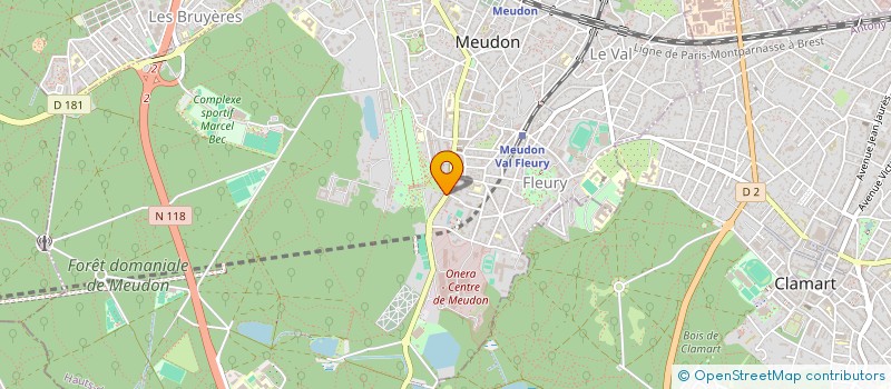 localisation de l'entreprise MONSIEUR JULES LAUBIER à MEUDON