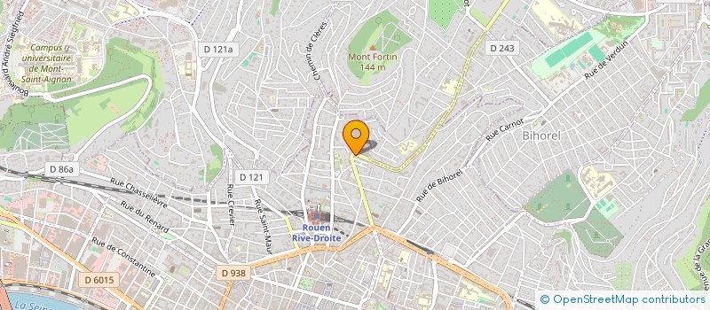 localisation de l'entreprise MONSIEUR JULES LAURENT  ROUEN