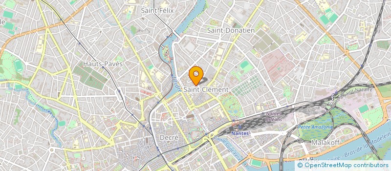 localisation de l'entreprise MONSIEUR JULES LE BOT  NANTES