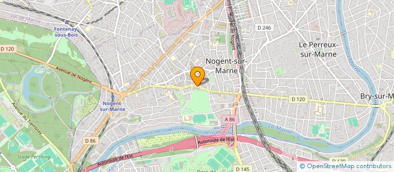 localisation de l'entreprise MONSIEUR JULES LE NEVEL  NOGENT-SUR-MARNE