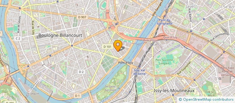 localisation de l'entreprise MONSIEUR JULES LE ROUX  BOULOGNE-BILLANCOURT