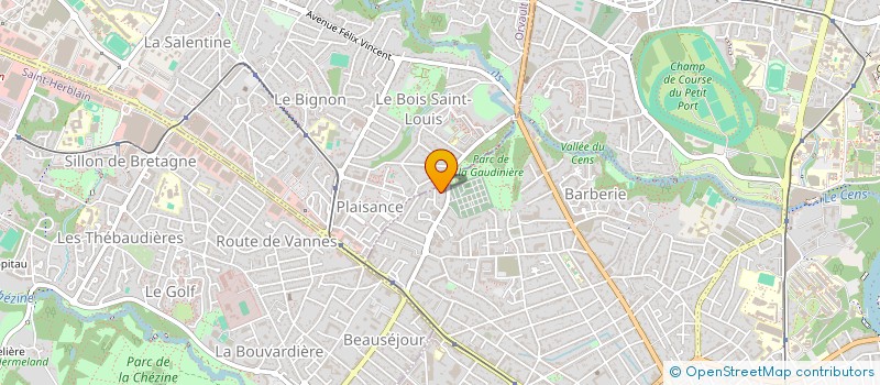 localisation de l'entreprise MONSIEUR JULES LECLERC à NANTES