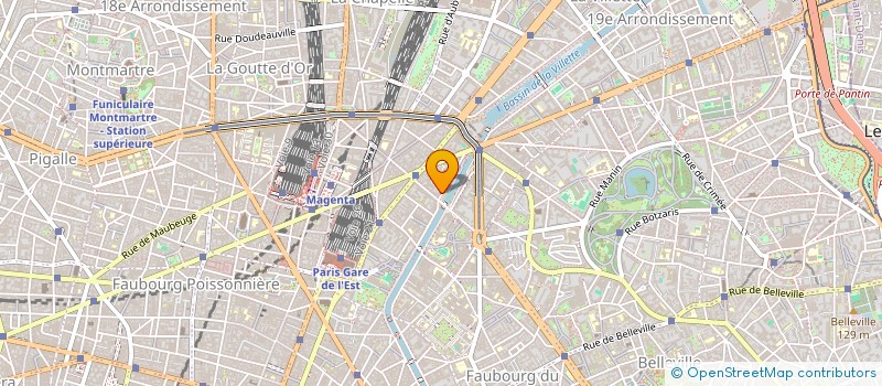 localisation de l'entreprise MONSIEUR JULES LEDRU à PARIS