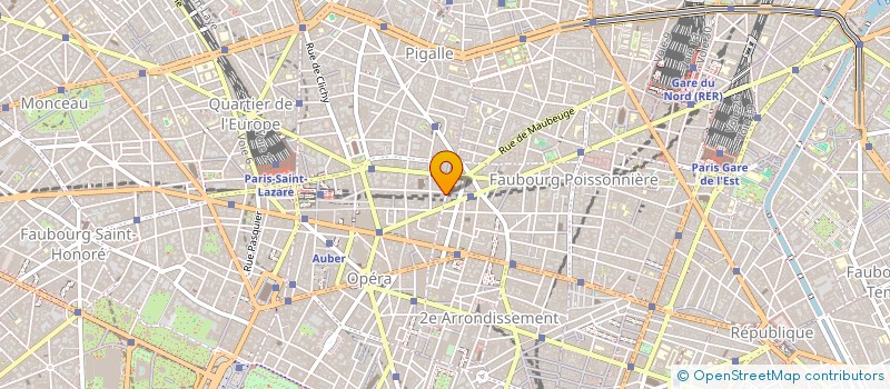 localisation de l'entreprise MONSIEUR JULES LEFEBVRE  PARIS