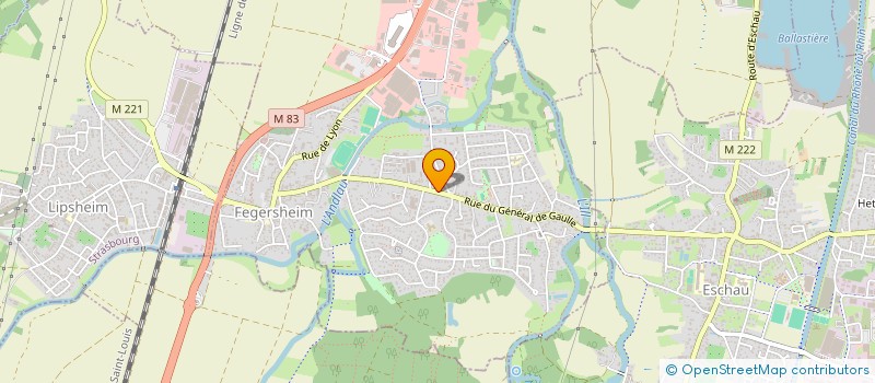localisation de l'entreprise MONSIEUR JULES LEIPP  FEGERSHEIM