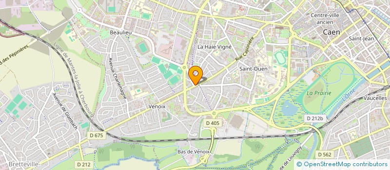localisation de l'entreprise MONSIEUR JULES LELUC à CAEN