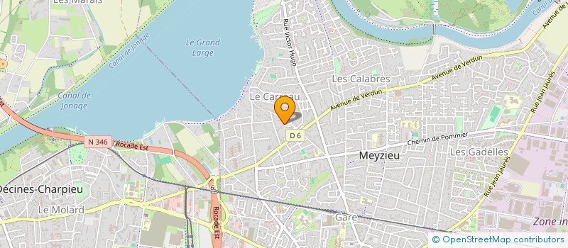 localisation de l'entreprise MONSIEUR JULES LEREBOURG  MEYZIEU