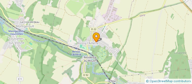 localisation de l'entreprise MONSIEUR JULES LEROY-TERQUEM  BOISSY-L'AILLERIE