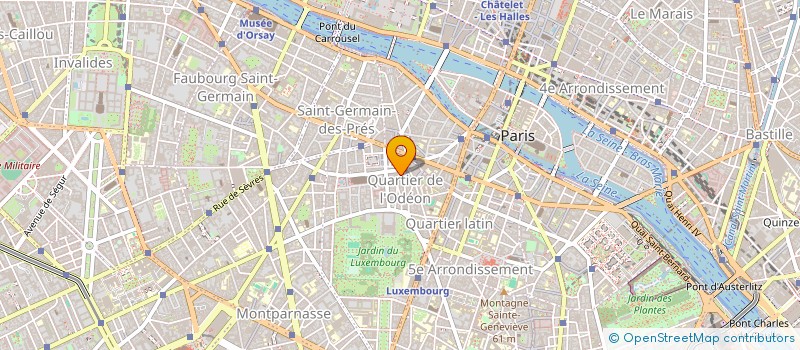 localisation de l'entreprise MONSIEUR JULES LESBEGUERIS  PARIS