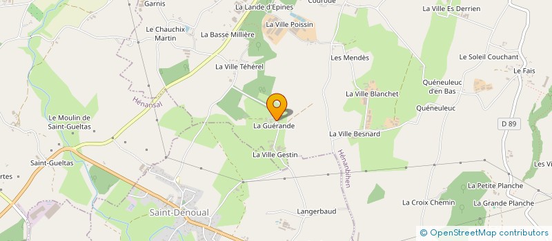 localisation de l'entreprise MONSIEUR JULES LEVEQUE  HENANBIHEN