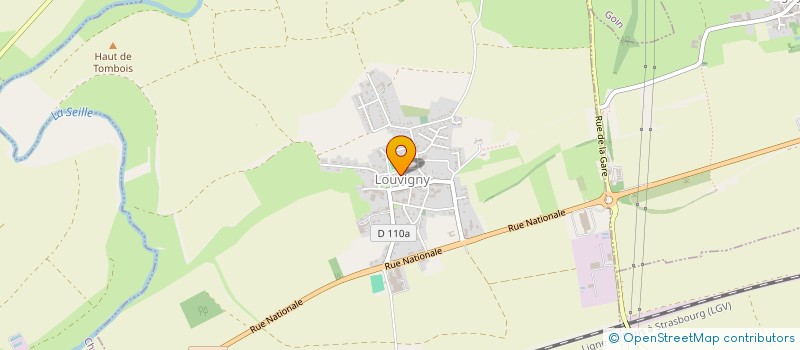 localisation de l'entreprise MONSIEUR JULES LOUVART  LOUVIGNY