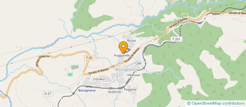 localisation de l'entreprise MONSIEUR JULES MANENTI à BOCOGNANO