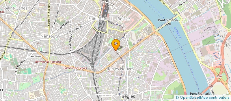 localisation de l'entreprise MONSIEUR JULES MANOURY  BORDEAUX