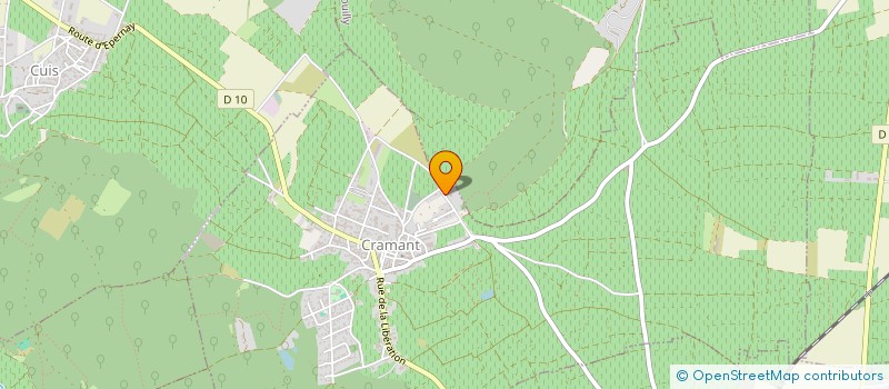 localisation de l'entreprise MONSIEUR JULES MANTEAU  CRAMANT