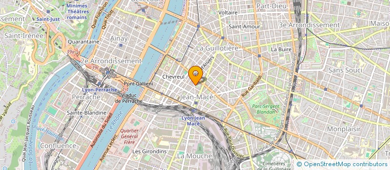 localisation de l'entreprise MONSIEUR JULES-MARIE BOUSQUET à LYON
