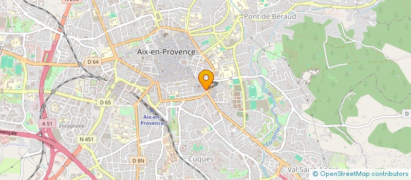 localisation de l'entreprise MONSIEUR JULES MARIN à AIX-EN-PROVENCE