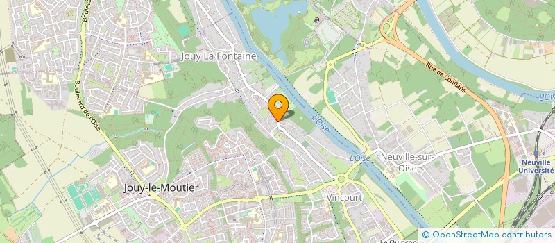 localisation de l'entreprise MONSIEUR JULES MBOLAMANA  JOUY-LE-MOUTIER