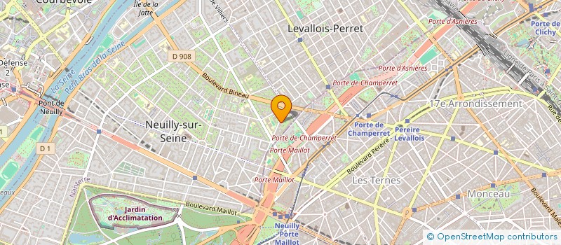 localisation de l'entreprise MONSIEUR JULES MENARD à NEUILLY-SUR-SEINE