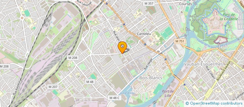 localisation de l'entreprise MONSIEUR JULES MERLIER à LILLE