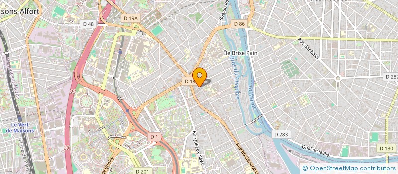 localisation de l'entreprise MONSIEUR JULES MICHEL  CRETEIL